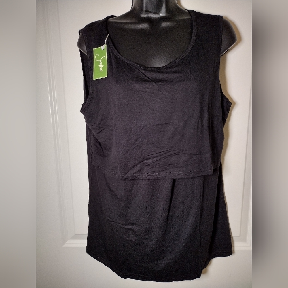 Sosolism Maternity Nursing Short Sleeve Tops for Breastfeeding